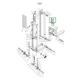 Цепь гидроузла  для RDF1016