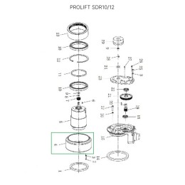 Ведущее колесо для штабелеров SDR 1-1,2 т, SD15, SD15L, SK15 Ведущее колесо для штабелеров SDR 1-1,2 т, SD15, SD15L, SK15