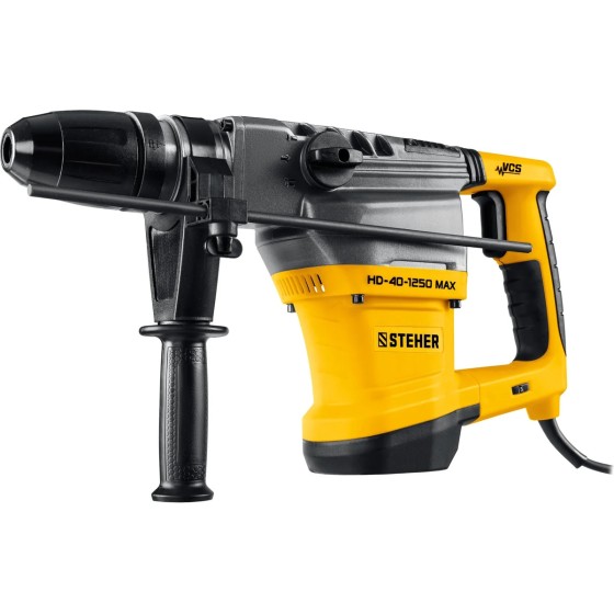 STEHER 40 мм, 1250 Вт, перфоратор SDS-Max (HD-40-1250 MAX) STEHER 40 мм, 1250 Вт, перфоратор SDS-Max (HD-40-1250 MAX)