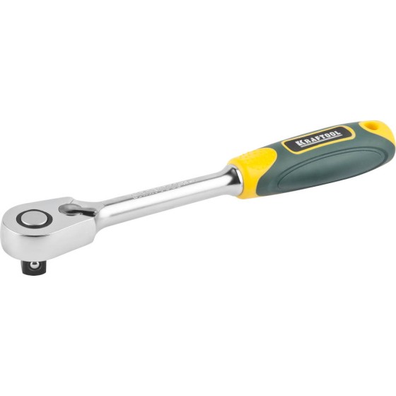 KRAFTOOL 1/2″, 60 зубцов, трещотка для торцовых головок, Pro (27794-1/2) KRAFTOOL 1/2″, 60 зубцов, трещотка для торцовых головок, Pro (27794-1/2)