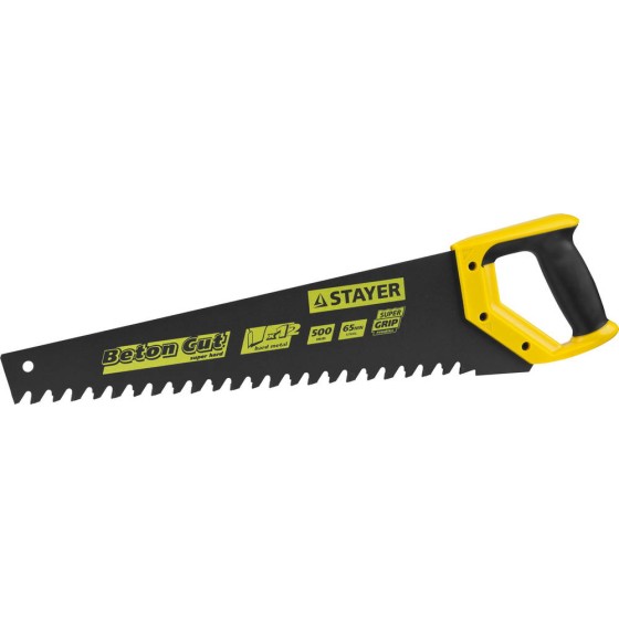 STAYER Beton Cut, 500 мм, специальная ножовка, Professional (2-15096) STAYER Beton Cut, 500 мм, специальная ножовка, Professional (2-15096)