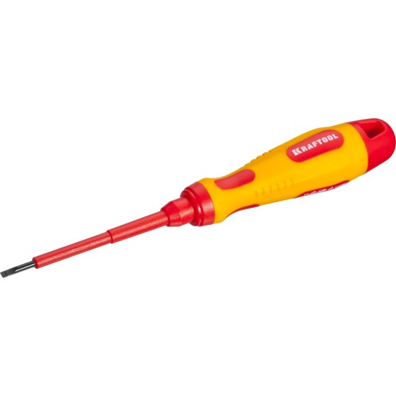 KRAFTOOL SL2.5 х 75 мм, высоковольтная отвертка (250083-2.5-075) KRAFTOOL SL2.5 х 75 мм, высоковольтная отвертка (250083-2.5-075)