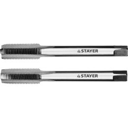 STAYER M10 х 1.0 2 шт, комплект метчиков (28025-10-1.0-H2)