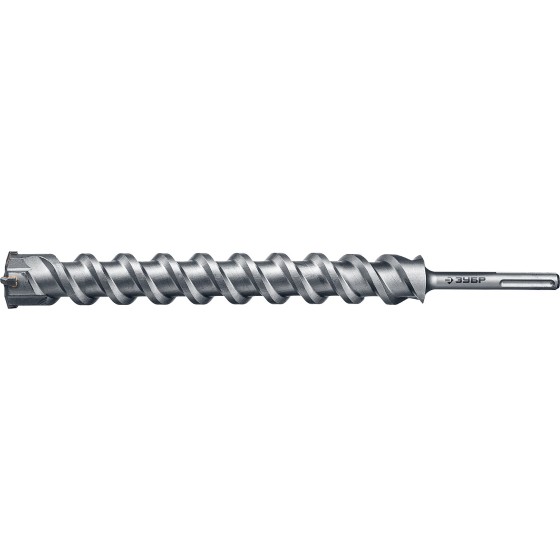 ЗУБР 45 x 410/520 мм, SDS-max бур, Профессионал (29350-410-45) ЗУБР 45 x 410/520 мм, SDS-max бур, Профессионал (29350-410-45)