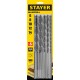 STAYER Maxdrill, 5 шт: 6-8-10-12-14 х 300 мм, набор сверл спиральных по дереву (2943-300-H5) STAYER Maxdrill, 5 шт: 6-8-10-12-14 х 300 мм, набор сверл спиральных по дереву (2943-300-H5)