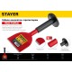 STAYER Red Force, 75 х 230 мм, зубило-конопатка с протектором (2127) STAYER Red Force, 75 х 230 мм, зубило-конопатка с протектором (2127)