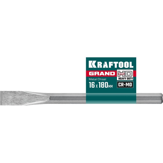 KRAFTOOL Grand, 16 х 180 мм, слесарное зубило по металлу (2103-16) KRAFTOOL Grand, 16 х 180 мм, слесарное зубило по металлу (2103-16)