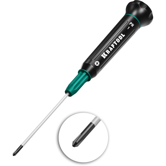 KRAFTOOL Precision PH1, отвертка для точных работ (25682-1) KRAFTOOL Precision PH1, отвертка для точных работ (25682-1)