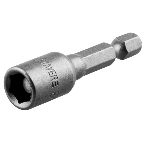 STAYER 8 х 48 мм, 1 шт, бита с торцовой головкой, Professional (26390-08) STAYER 8 х 48 мм, 1 шт, бита с торцовой головкой, Professional (26390-08)