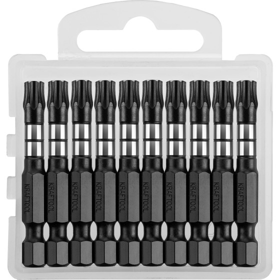 KRAFTOOL Impact TX30, 50 мм, 10 шт, ударные биты (26195-30-50-S10) KRAFTOOL Impact TX30, 50 мм, 10 шт, ударные биты (26195-30-50-S10)