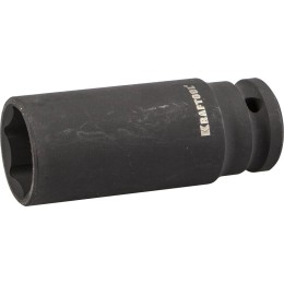 KRAFTOOL FLANK, 1/2″, 24 мм, удлиненная ударная торцовая головка (27942-24) KRAFTOOL FLANK, 1/2″, 24 мм, удлиненная ударная торцовая головка (27942-24)