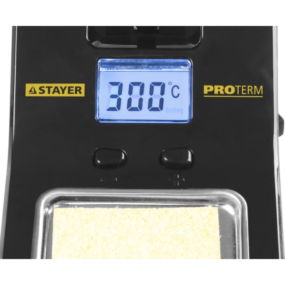 STAYER SP-50, 48 Вт, 160 - 520°C, цифровая паяльная станция, Professional (55370) STAYER SP-50, 48 Вт, 160 - 520°C, цифровая паяльная станция, Professional (55370)