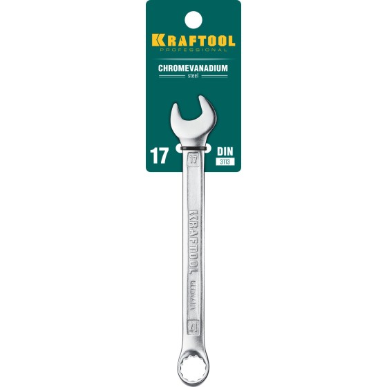 KRAFTOOL 17 мм, комбинированный гаечный ключ (27079-17)
