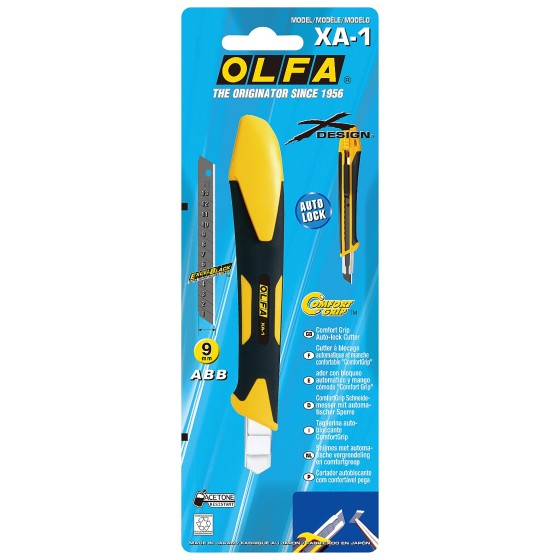 OLFA 9 мм, с сегментированным лезвием, нож (OL-XA-1) OLFA 9 мм, с сегментированным лезвием, нож (OL-XA-1)