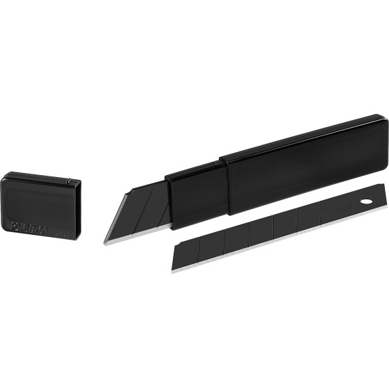 OLFA EXCEL BLACK, 25 х 126 х 0.7 мм, 5 шт, сегментированные лезвия (OL-HBB-5B) OLFA EXCEL BLACK, 25 х 126 х 0.7 мм, 5 шт, сегментированные лезвия (OL-HBB-5B)