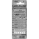 OLFA 18 х 100 х 0.5 мм, 50 шт, сегментированные лезвия (OL-LB-50B) OLFA 18 х 100 х 0.5 мм, 50 шт, сегментированные лезвия (OL-LB-50B)