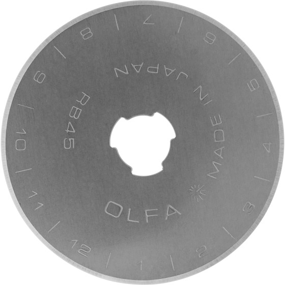 OLFA 45 мм, круговые лезвия (OL-RB45-1) OLFA 45 мм, круговые лезвия (OL-RB45-1)