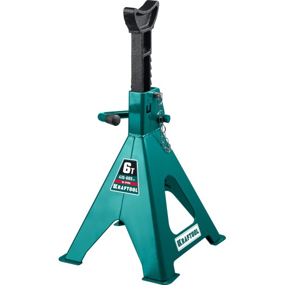 KRAFTOOL S-PIN, 6 т, 415 - 605 мм, усиленная страховочная подставка со штифтом (43465-6) KRAFTOOL S-PIN, 6 т, 415 - 605 мм, усиленная страховочная подставка со штифтом (43465-6)