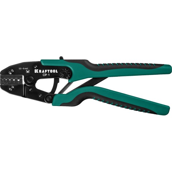 KRAFTOOL CP-1, 0.5 - 6 мм2, для втулочных наконечников, пресс-клещи (45461-1) KRAFTOOL CP-1, 0.5 - 6 мм2, для втулочных наконечников, пресс-клещи (45461-1)