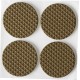 STAYER d 35 мм, 4 шт, коричневые, ЭВА, мебельные накладки (40914-35) STAYER d 35 мм, 4 шт, коричневые, ЭВА, мебельные накладки (40914-35)