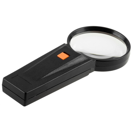 STAYER 3 кратное увеличение, d 75 мм, с подсветкой, лупа (40522-75) STAYER 3 кратное увеличение, d 75 мм, с подсветкой, лупа (40522-75)