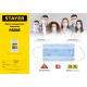 STAYER Parus, 10 шт, трехслойная техническая маска (11105-H10) STAYER Parus, 10 шт, трехслойная техническая маска (11105-H10)
