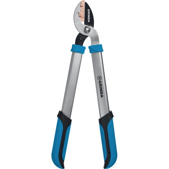 GRINDA PL-460A, длина 460 мм, лезвия из высокоуглеродистой закаленной стали, алюминиевые рукоятки, малый контактный сучкорез, PROLine (424516) GRINDA PL-460A, длина 460 мм, лезвия из высокоуглеродистой закаленной стали, алюминиевые рукоятки, малый контактный сучкорез, PROLine (424516)