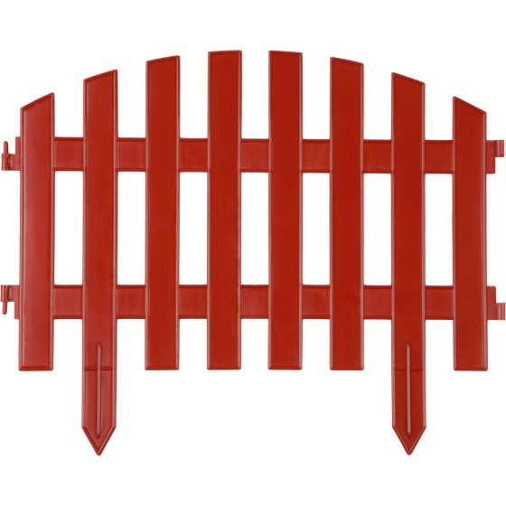 GRINDA Ар Деко, 28 х 300 см, терракот, 7 секций, декоративный забор (422203-T) GRINDA Ар Деко, 28 х 300 см, терракот, 7 секций, декоративный забор (422203-T)