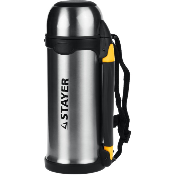 Термос туристический STAYER 1000 мл (48110-1000) Термос туристический STAYER 1000 мл (48110-1000)