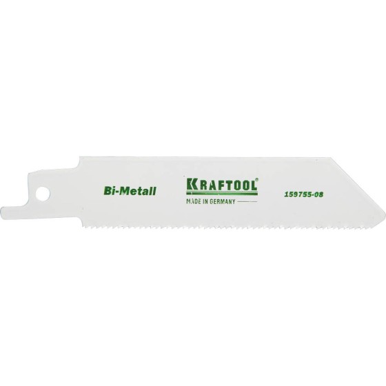 KRAFTOOL S522EF, по металлу, Bi-Met,шаг 1.4 мм, 80 мм, полотно для сабельной пилы (159755-08) KRAFTOOL S522EF, по металлу, Bi-Met,шаг 1.4 мм, 80 мм, полотно для сабельной пилы (159755-08)