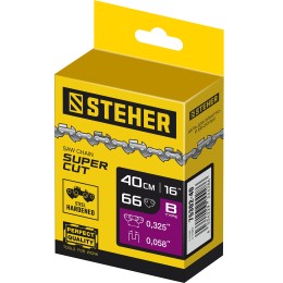 STEHER type B, шаг 0.325″, паз 1.5 мм, 66 звеньев, цепь для бензопил (75302-40)