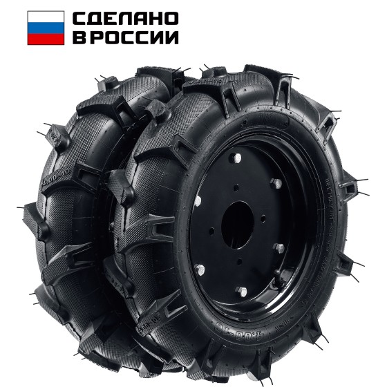 ЗУБР КП-2, 4.00-10, 2 шт., пневматические колеса для мотоблоков (707106-2) ЗУБР КП-2, 4.00-10, 2 шт., пневматические колеса для мотоблоков (707106-2)