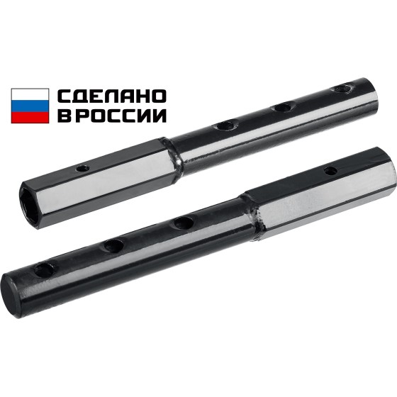 ЗУБР УД-2, НЕХ 23 - круг 30 мм, 2 шт., удлинитель (707107-2) ЗУБР УД-2, НЕХ 23 - круг 30 мм, 2 шт., удлинитель (707107-2)