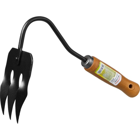 GRINDA ProLine 120х86х265 мм, 3-х зубые, деревянная ручка, грабли-рыхлитель (421514) GRINDA ProLine 120х86х265 мм, 3-х зубые, деревянная ручка, грабли-рыхлитель (421514)