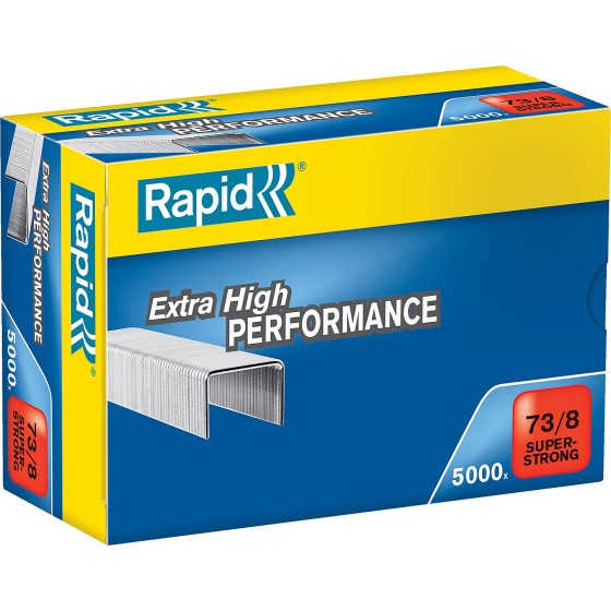 RAPID тип 73, 5000 шт, скоба для плайера (24890300) RAPID тип 73, 5000 шт, скоба для плайера (24890300)
