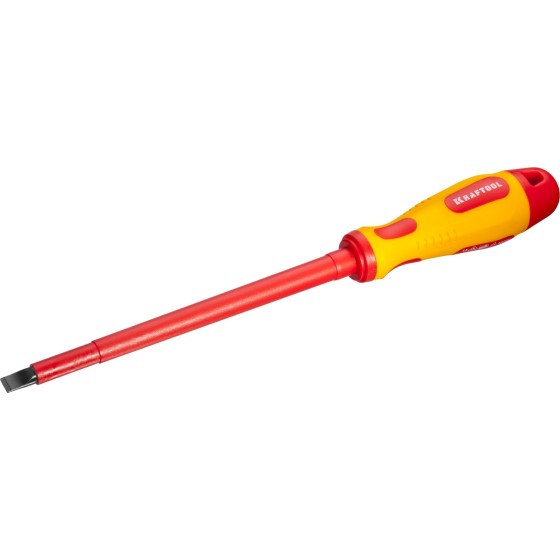 KRAFTOOL SL8 х 175 мм, высоковольтная отвертка (250083-8.0-175) KRAFTOOL SL8 х 175 мм, высоковольтная отвертка (250083-8.0-175)
