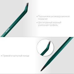 KRAFTOOL 600 мм, 19 мм, монтажный лом (21807-60) KRAFTOOL 600 мм, 19 мм, монтажный лом (21807-60)