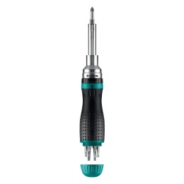 KRAFTOOL 19-в-1 KraftMax 19, Реверсивная отвертка с битами (25862)