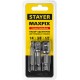 STAYER Maxfix, 50 мм, 3 шт, адаптеры для торцовых головок (26656-H3) STAYER Maxfix, 50 мм, 3 шт, адаптеры для торцовых головок (26656-H3)