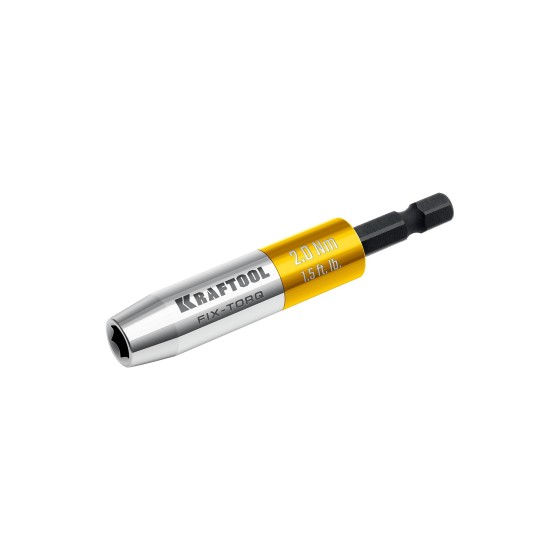 KRAFTOOL FIX-TORQ 2.0 Нм динамометрический адаптер для бит (64035-2.0) KRAFTOOL FIX-TORQ 2.0 Нм динамометрический адаптер для бит (64035-2.0)