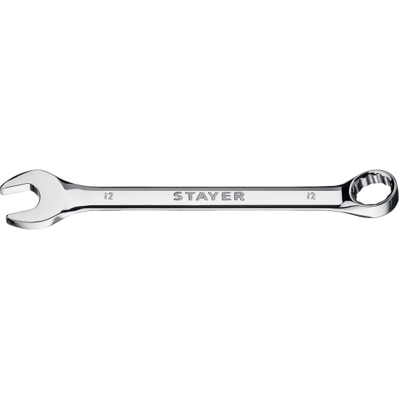 STAYER HERCULES, 12 мм, комбинированный гаечный ключ, Professional (27081-12) STAYER HERCULES, 12 мм, комбинированный гаечный ключ, Professional (27081-12)