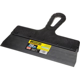 STAYER PROFlat, 250 мм, пластиковая ручка, нержавеющий фасадный шпатель, Professional (1008-25) STAYER PROFlat, 250 мм, пластиковая ручка, нержавеющий фасадный шпатель, Professional (1008-25)