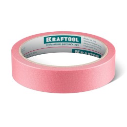 KRAFTOOL #200 Delicate 25 мм х 30 м, для деликатных и недавно окрашенных поверхностей, малярная лента (12102-25)