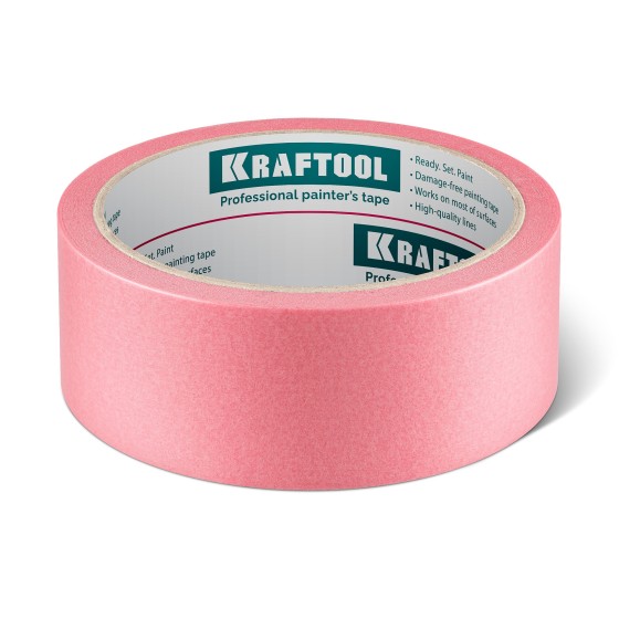 KRAFTOOL #200 Delicate 38 мм х 30 м, для деликатных и недавно окрашенных поверхностей, малярная лента (12102-38) KRAFTOOL #200 Delicate 38 мм х 30 м, для деликатных и недавно окрашенных поверхностей, малярная лента (12102-38)