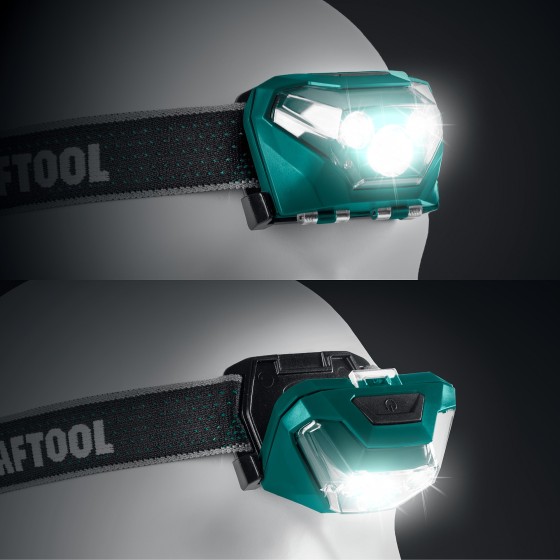 Налобный фонарь, 3ААА KRAFTOOL KH-3, 500 лм, 5 режимов (56456) Налобный фонарь, 3ААА KRAFTOOL KH-3, 500 лм, 5 режимов (56456)