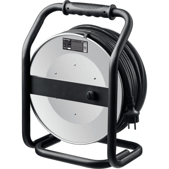 KRAFTOOL КГ 3х2.5 30м 4000Вт IP44, HEAVY DUTYСиловой удлинитель на стальной катушке (55086-30) KRAFTOOL КГ 3х2.5 30м 4000Вт IP44, HEAVY DUTYСиловой удлинитель на стальной катушке (55086-30)