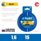 ЗУБР КРУГ, 1.6 мм, 15 м, леска для триммера, Профессионал (71010-1.6) ЗУБР КРУГ, 1.6 мм, 15 м, леска для триммера, Профессионал (71010-1.6)
