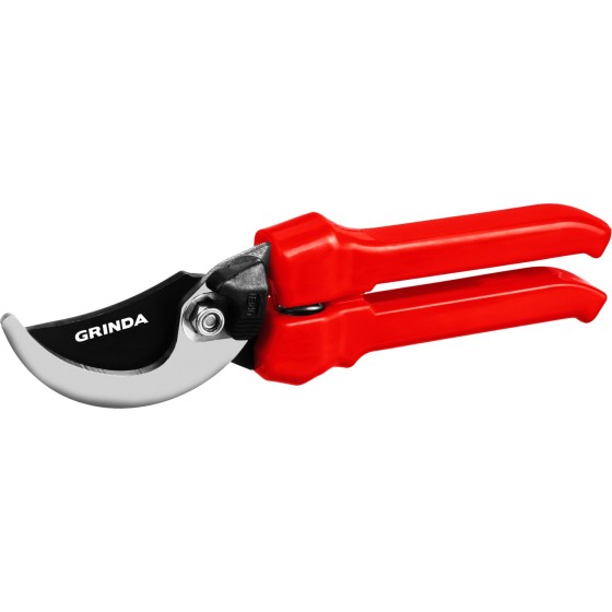 GRINDA G-33, 200 мм, закаленные лезвия, тефлоновое покрытие, пластиковые рукоятки, плоскостной секатор (40211) GRINDA G-33, 200 мм, закаленные лезвия, тефлоновое покрытие, пластиковые рукоятки, плоскостной секатор (40211)