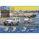 ЗУБР 1.3 т, 8 м, ручная барабанная подъемная тросовая лебедка, Профессионал (43117-1.3)