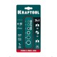 KRAFTOOL Woodsniper 121, 6 отверстий 4 - 12 мм, кондуктор для сверления под углом 45° и 90° (30073)
